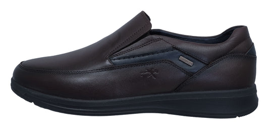 Fluchos Tex: Mocasines Hombre Piel Marrón Orson F0910