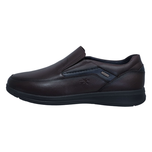 Fluchos Tex : Mocassins en cuir marron pour homme Orson F0910