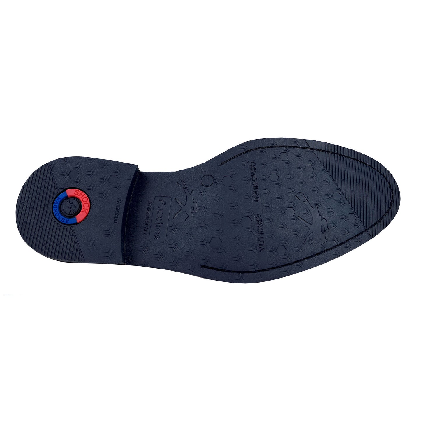 Fluchos Theo : Chaussures à lacets en cuir pour hommes F1626