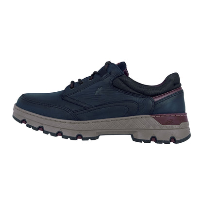 Fluchos Sigurd: Zapatos Cordones Hombre Piel Azul F1846