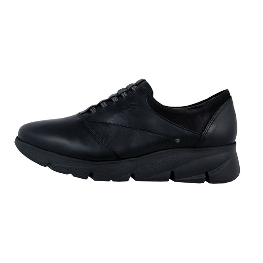 Fluchos Bona: Women's Comfort Leather Shoes Black F1357