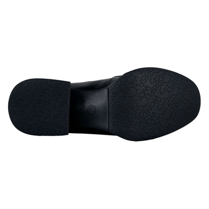 Wonders Kimba – Mocasines Mujer con Tacón Negro: G-6140