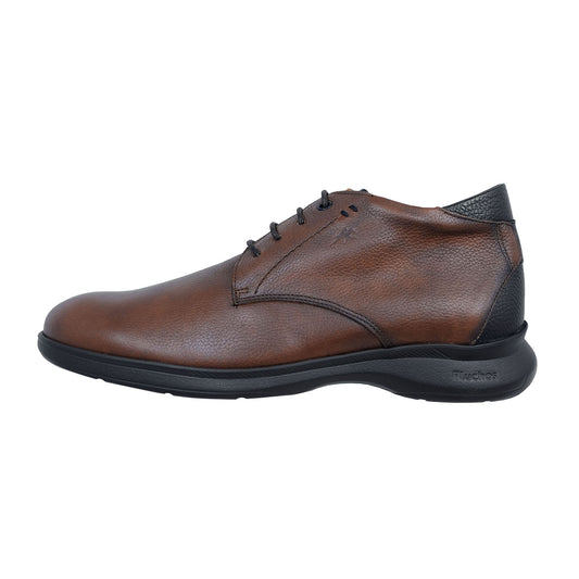 Fluchos Jasper – Botines Hombre Piel Ligera Confort Marrón: F1332