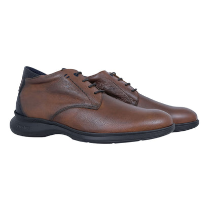 Fluchos Jasper – Botines Hombre Piel Ligera Confort Marrón: F1332