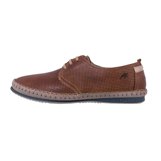 Fluchos Bahamas: Zapatos Hombre Marrón 8675