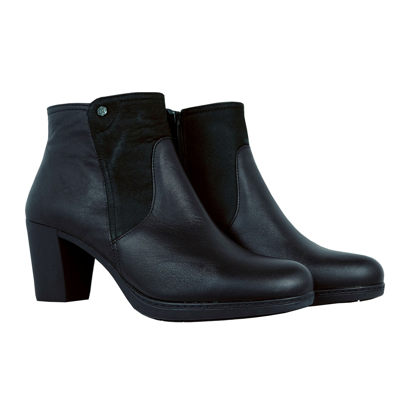 Dorking Evelyn – Botines de Piel Mujer Tacón Confort: D8438