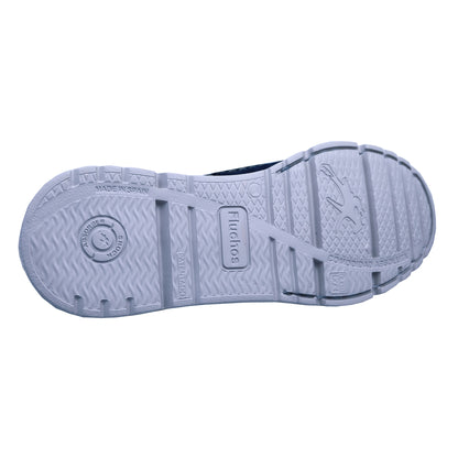Fluchos Daryl : Mocassins en nubuck bleu pour homme F1454