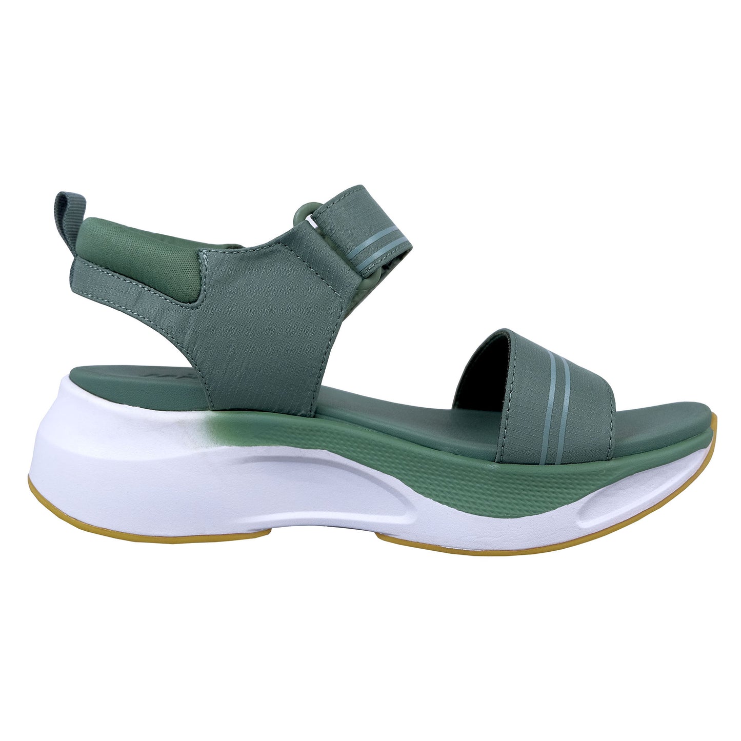Fluchos Atom: Sandalia Deportiva Mujer Verde AT169