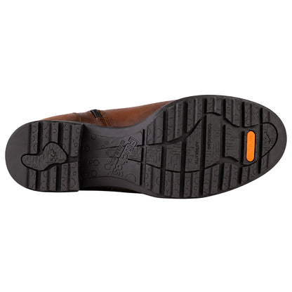 Fluchos Aliss F2240 botines mujer marrón piel - suela de goma