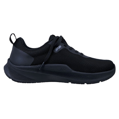 Fluchos Atom Activity AT128 zapatillas mujer negro vista lateral