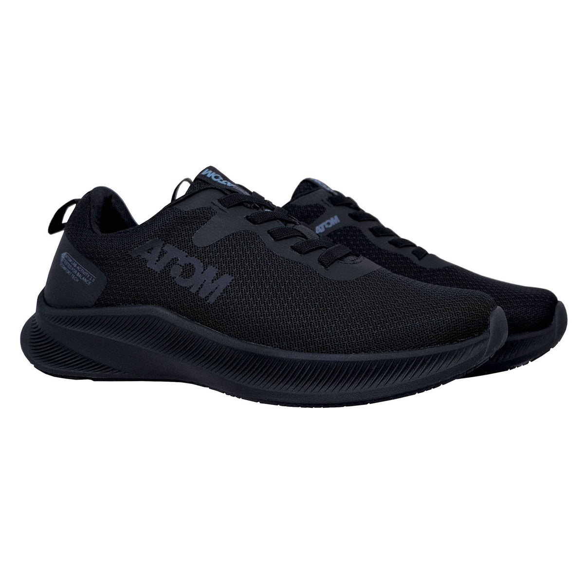 Fluchos Atom Activity AT129 zapatillas mujer negro detalle frontal