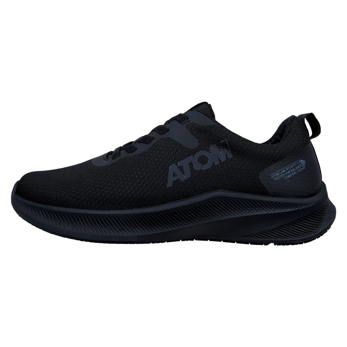 Fluchos Atom Activity AT129 zapatillas mujer negro vista frontal