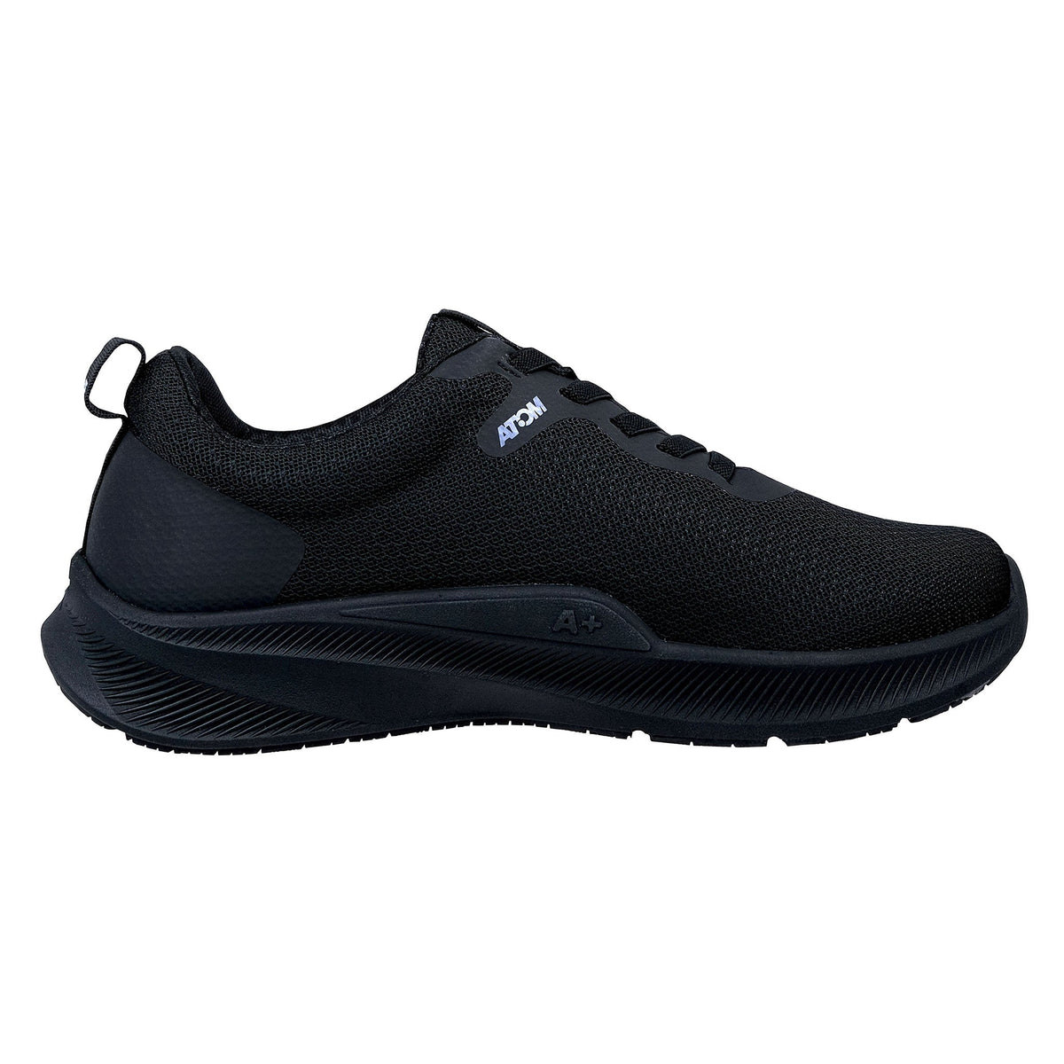 Fluchos Atom Activity AT129 zapatillas mujer negro vista lateral