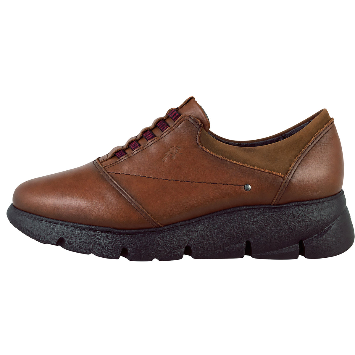 Fluchos Bona F1357 zapatos mujer marrón - lateral exterior