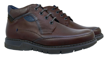 Fluchos Celtic:Botines Hombre Marrón Claro y Oscuro F0250