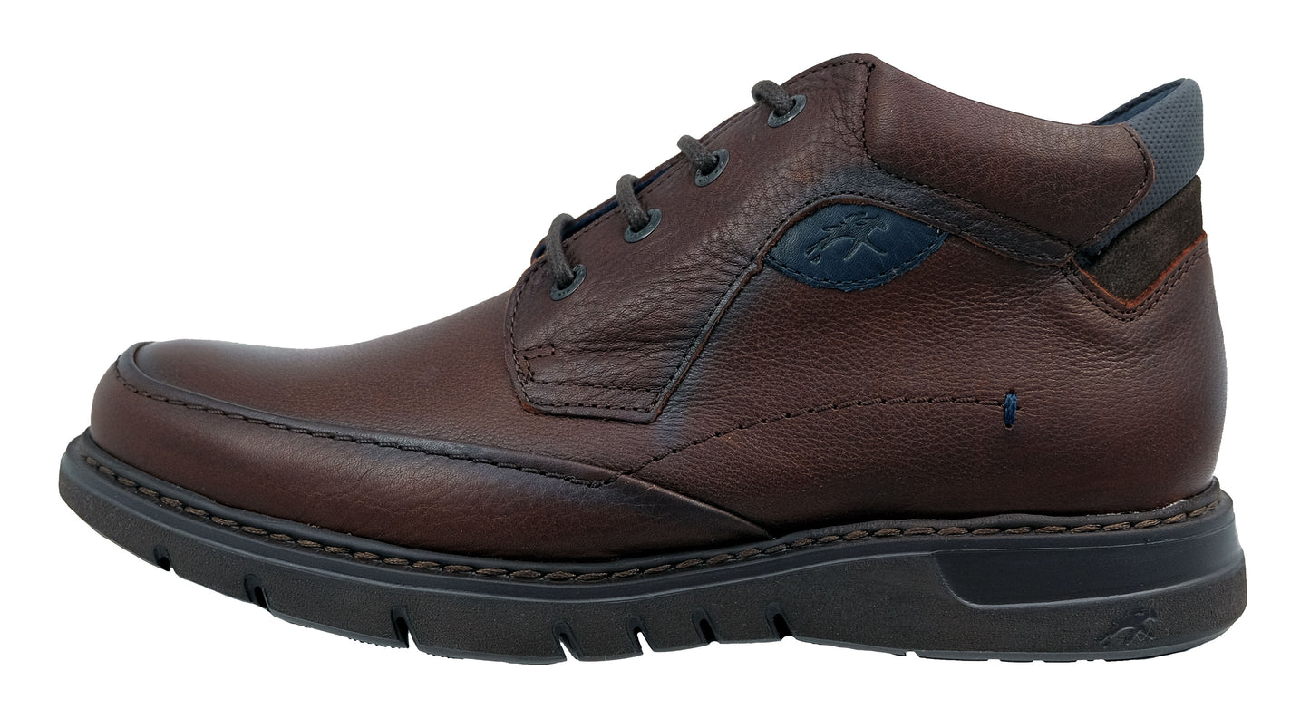 Fluchos Celtic:Botines Hombre Marrón Claro y Oscuro F0250