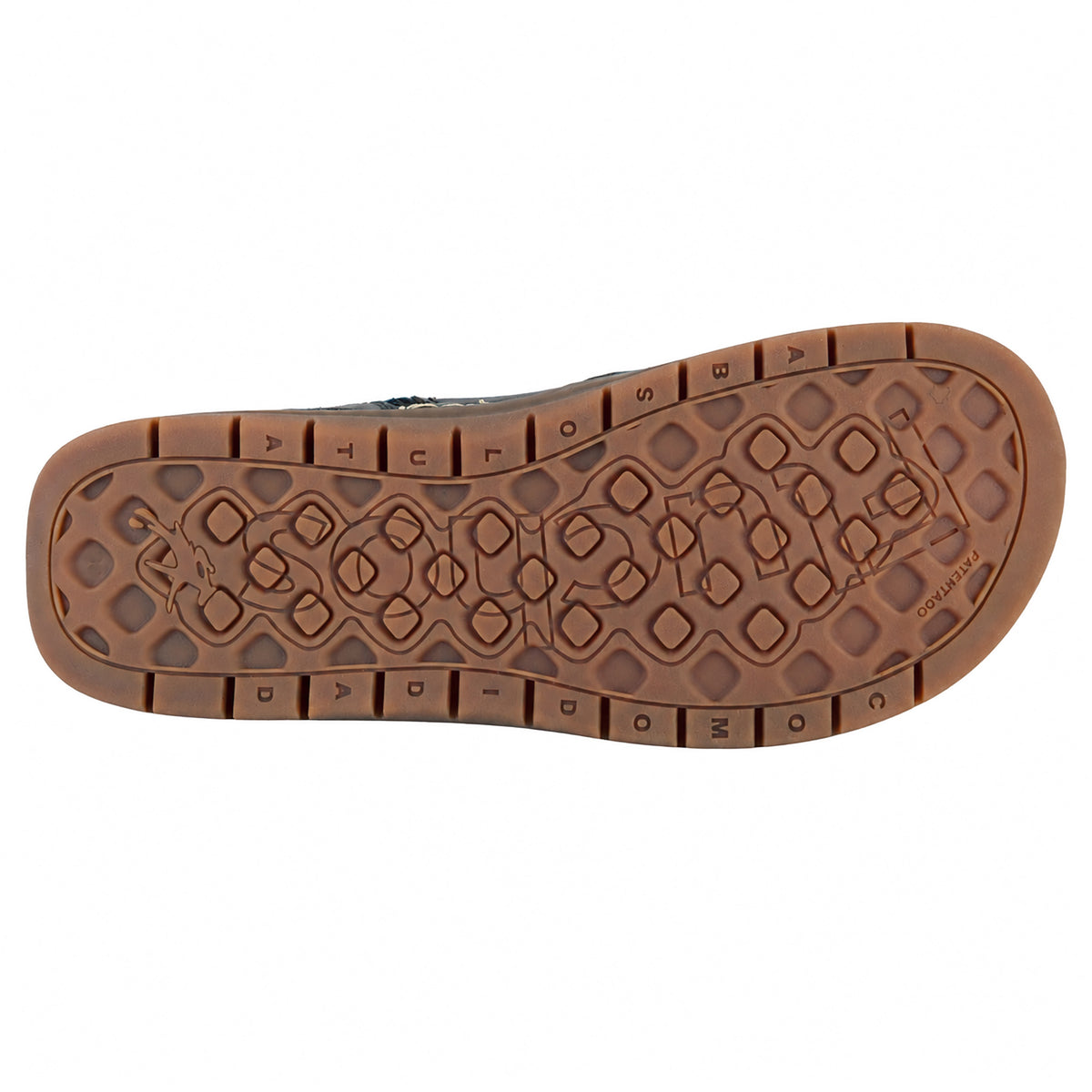 Fluchos Jungle F2553 botines mujer marrón - suela