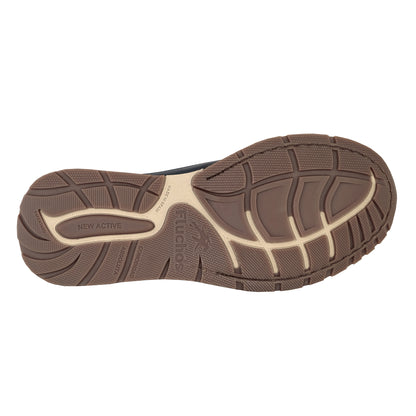 Fluchos Karter F2530 zapatillas hombre marrón castaño piel - suela TR