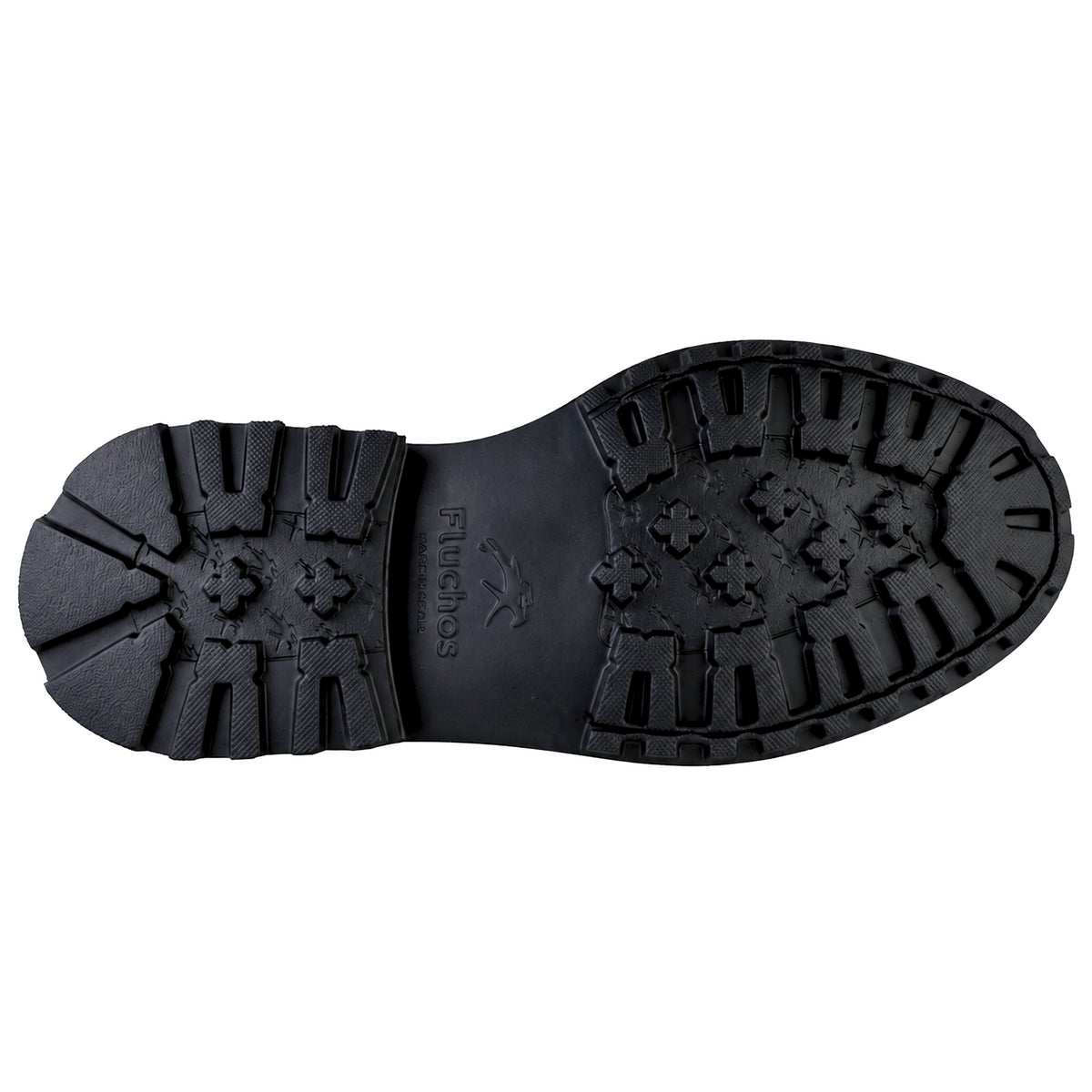Fluchos Lincon F2057 botines hombre marrón piel - detalle de la suela