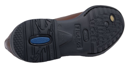 Fluchos Simon: Botines Hombre Marrón Piel 8470