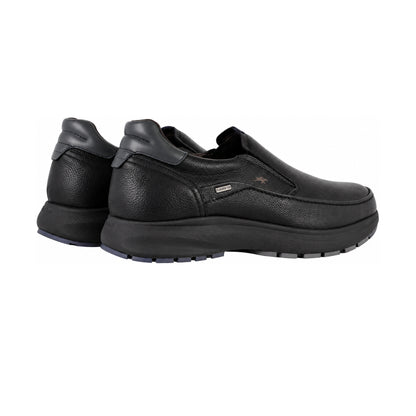 Fluchos Triton F2064 mocasines hombre negro impermeables - pareja vista trasera