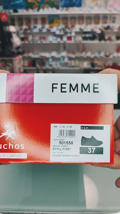 Fluchos Styll Zapatos Mujer Confort Piel F1567
