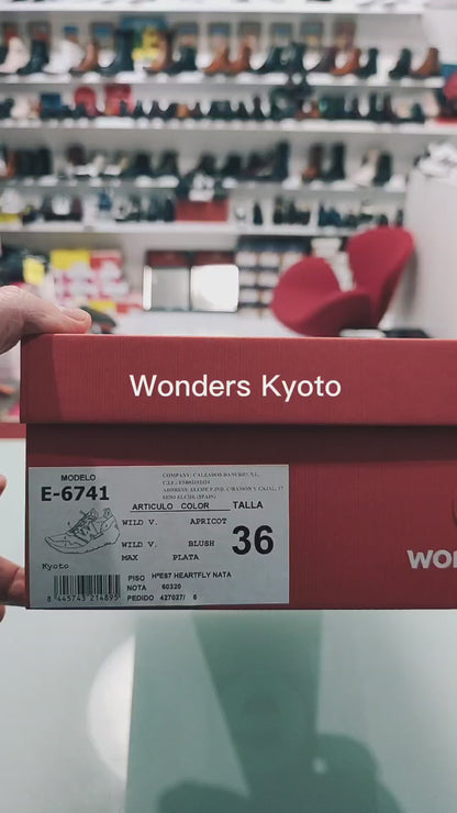 Wonders Kyoto: Zapatillas Mujer Ligero Piel E-6741