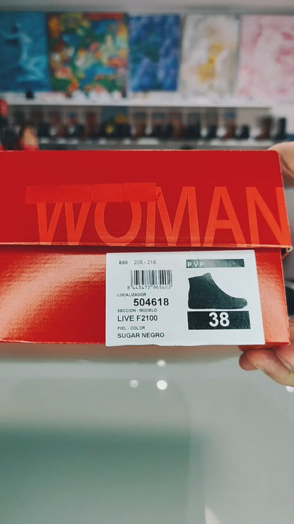 Fluchos Live – Botines de Piel Mujer Confort: F2100