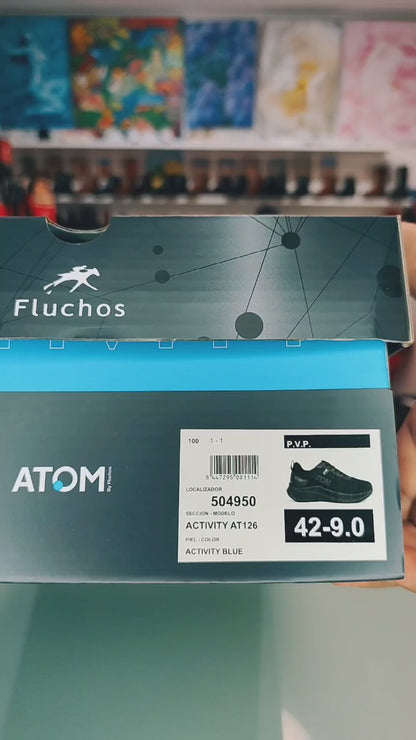 Fluchos Atom Activity AT126 - Zapatillas Hombre Azul