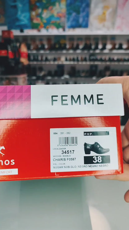 Fluchos Charis – Zapatos de Piel Mujer Confort: F0587