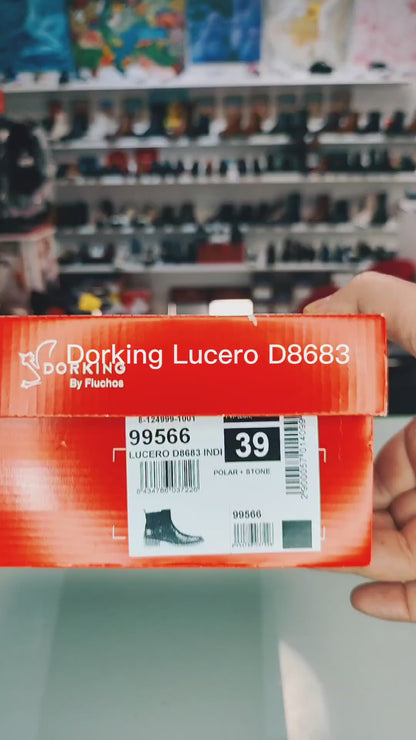 Dorking Lucero: Botines Mujer Piel Blanco D8683