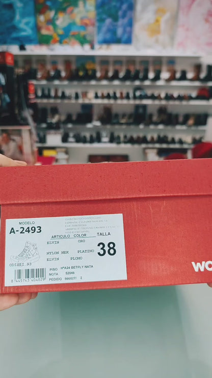 Wonders Odisei – Botines Plataforma Oro: A-2493