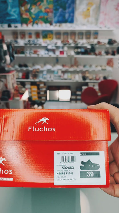 Fluchos Keops: Men's Leather Sandals F1754