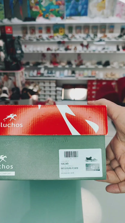 Fluchos Missouri – Sandalias Piel Hombre Marrón Confort Ligero: F2410