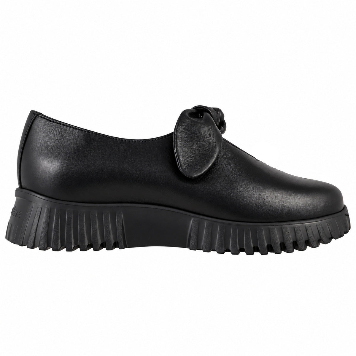 Wonders Flexfly 21 A-4421 Damen-Loafer aus schwarzem Leder - Innenseite