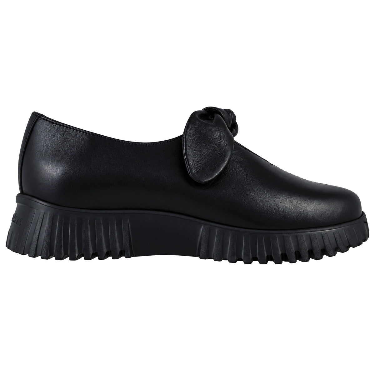 Wonders Flexfly 21 A-4421: Scarpe donna nere in pelle – vista laterale interna