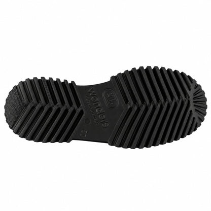 Wonders Flexfly 21 A-4421 Damen-Loafer aus schwarzem Leder - EVA-Laufsohle