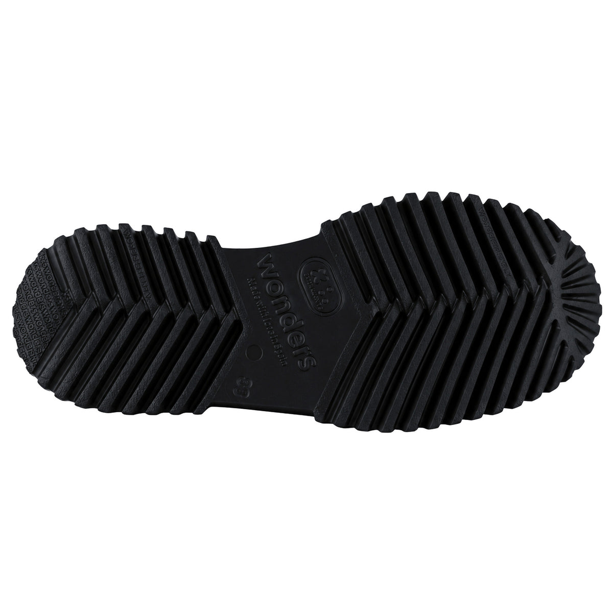 Wonders Flexfly 21 A-4421: Scarpe donna nere in pelle – immagine 5