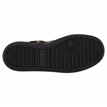 Wonders Nubia 10 AP-2010 Damen-Sneaker aus braunem Leder - Laufsohle