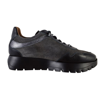 Wonders Odisei 110 A-24110 mujer negro gris - lateral interior