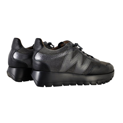 Wonders Odisei 110 A-24110 mujer negro gris - pareja vista trasera