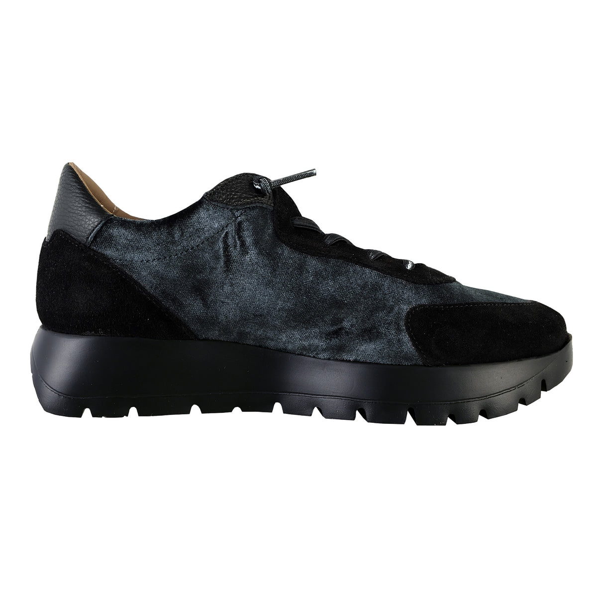 Wonders Odisei 111 A-24111 zapatillas mujer negro - lateral interior