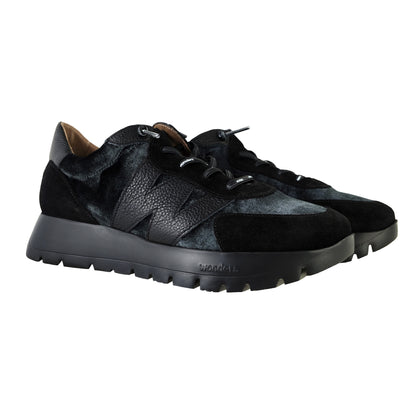 Wonders Odisei 111 A-24111 zapatillas mujer negro - pareja vista frontal