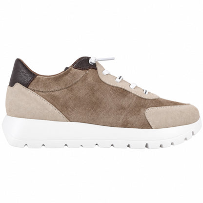 Wonders Odisei 111 A-24111 zapatillas mujer beige - pareja vista delantera