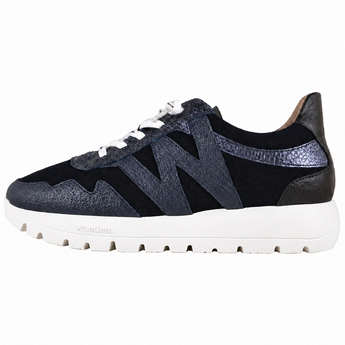 Wonders Odisei 110: Zapatillas Mujer Azul Marino A-24110