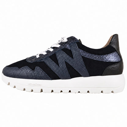 Wonders Odisei 110: Zapatillas Mujer Azul Marino A-24110
