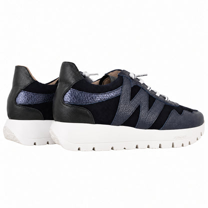 Wonders Odisei 110: Zapatillas Mujer Azul Marino A-24110