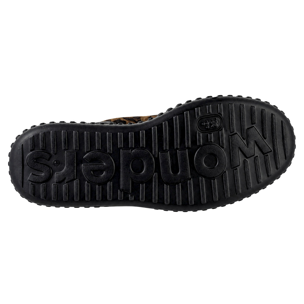 Wonders Xfly 02 A-5502 botines mujer marrón leopardo piel - detalle de la suela